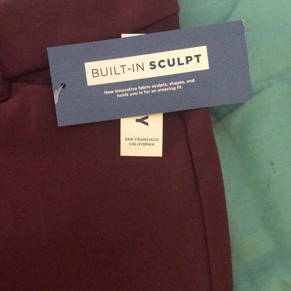 maroon pants - Picture 4 of 5